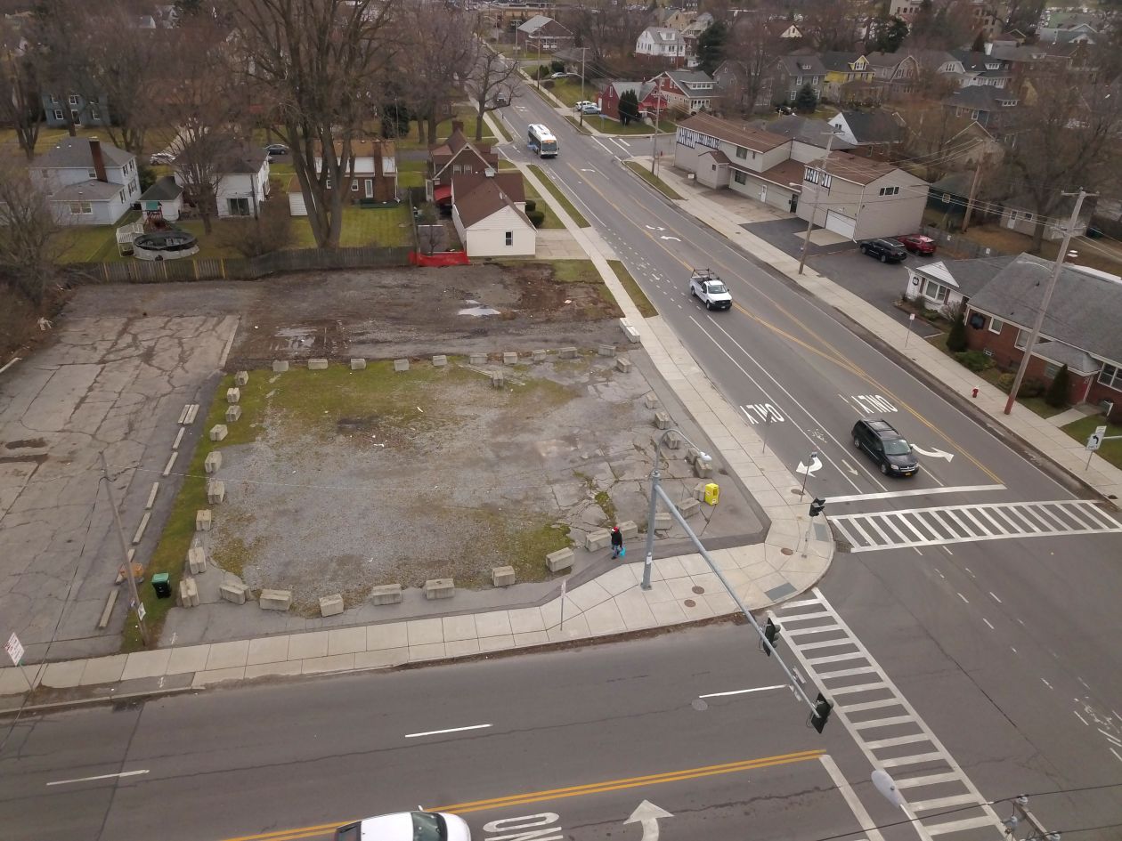 Amherst Zombie Gas Station Site